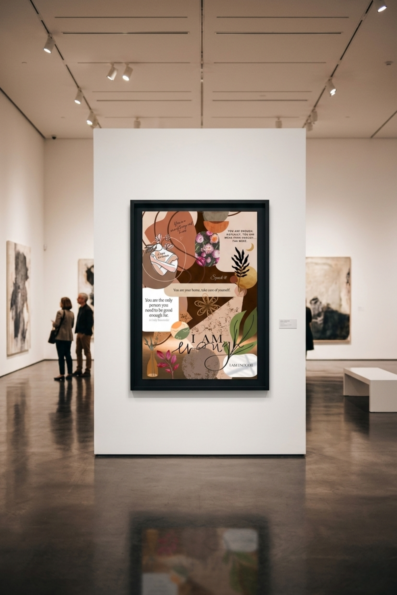 Art Print: I Am Enough