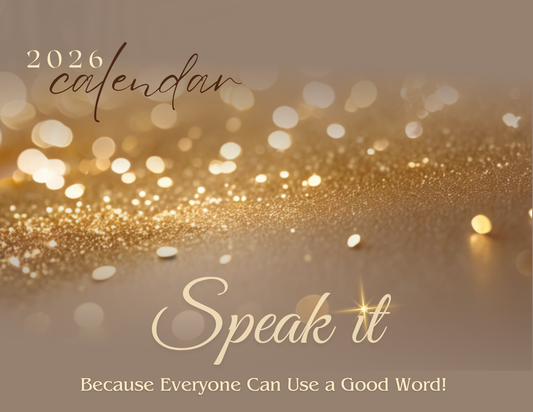 Speak it 2026 Affirmation Calendar