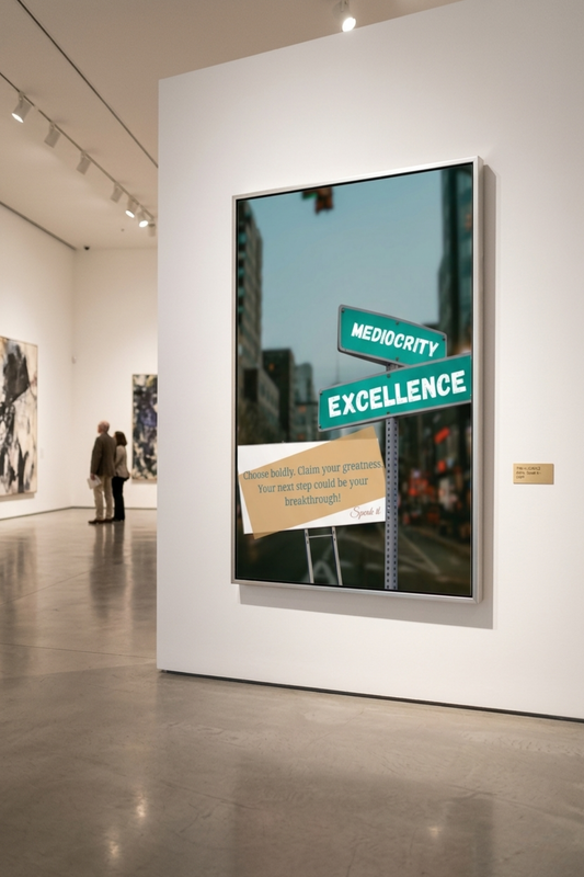 Art Print: Claim your greatness