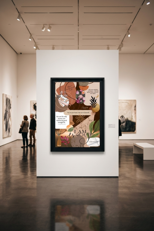 Art Print: I Am Enough