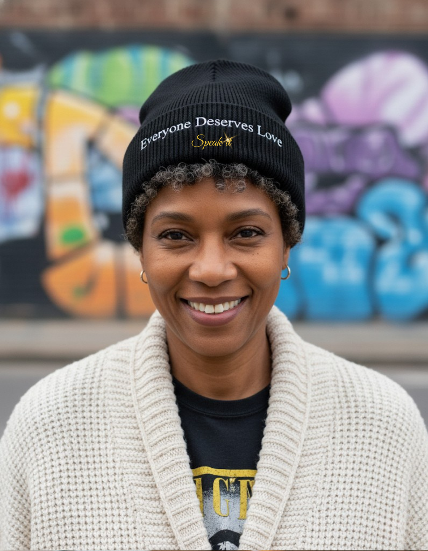“Everyone Deserves Love” Beanie