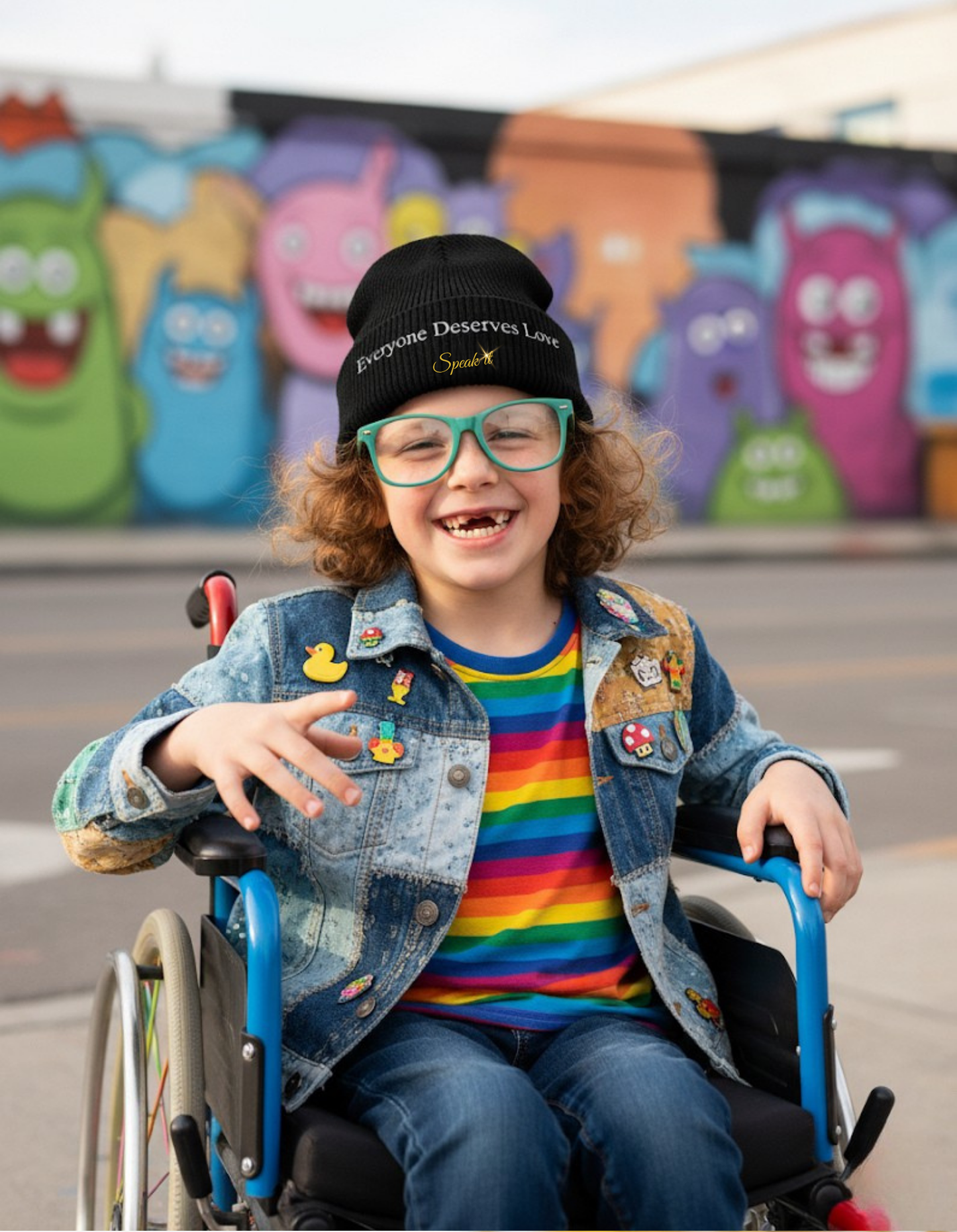 “Everyone Deserves Love” Beanie