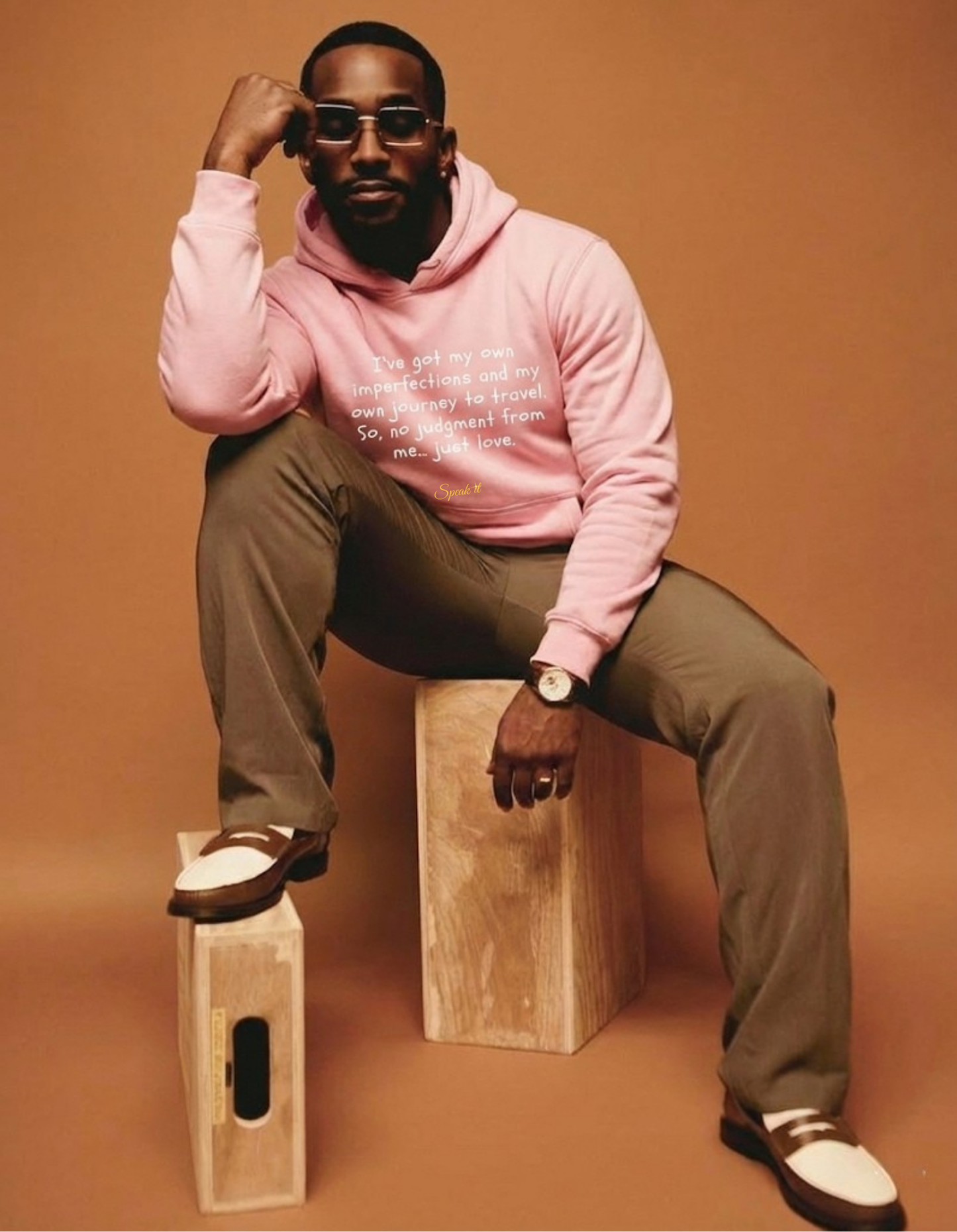 I’ve got my own imperfections and my own journey to travel. So, no judgement from me… just love.