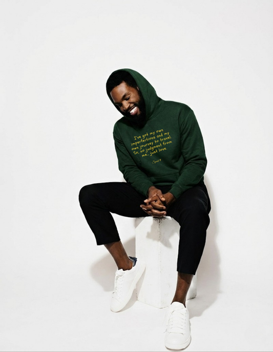 I’ve got my own imperfections and my own journey to travel. So, no judgement from me… just love.